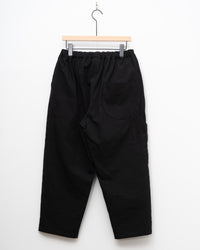 Ordinary fits  UNIFORM PAINTER PANTS BLACK