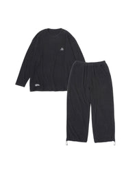 FreshService  UTILITY PILE L/S SET-UP BLACK