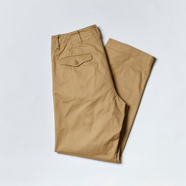 A VONTADE / Type 45 Chino Trousers -Wide Fit –　#1/BEIGE