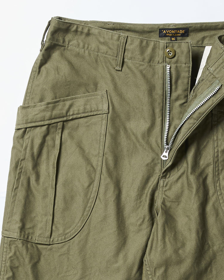 A VONTADE  Fatigue Trousers  #1/OLIVE