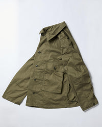 A VONTADE  Naval Utility Jacket -Military Herinbone- #47 OLIVE