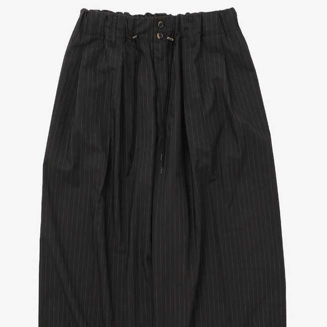 Sillage / circular pants black stripe 