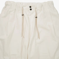 Sillage / circular pants white denim one wash