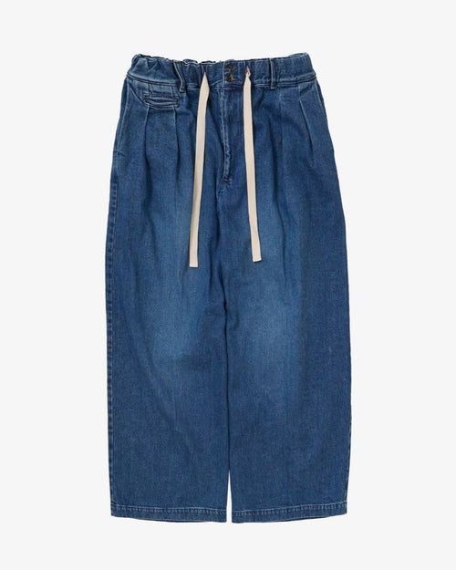 Sillage  hakama pants denim damaged