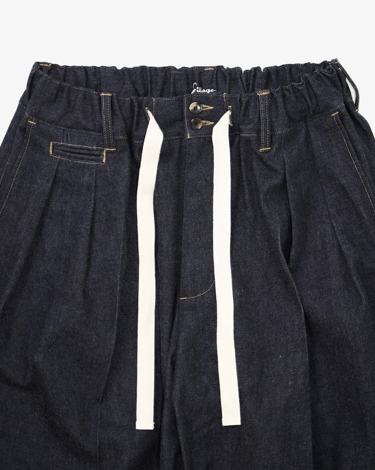 Sillage / hakama pants denim one wash