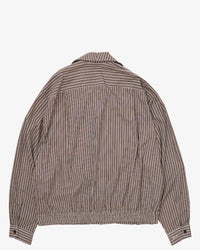 Sillage / rib blouson dead stock brown random stripe