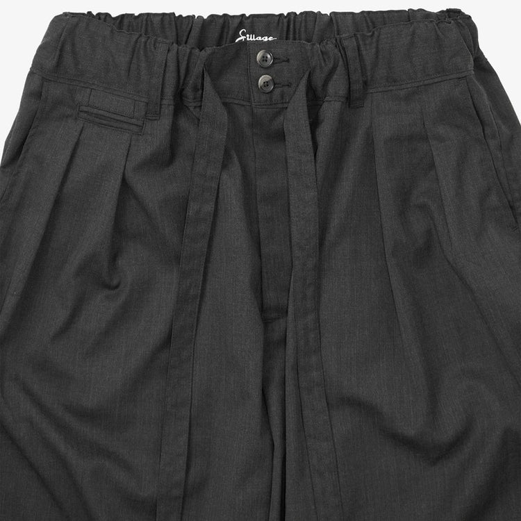 Sillage / hakama pants twill anthracite 