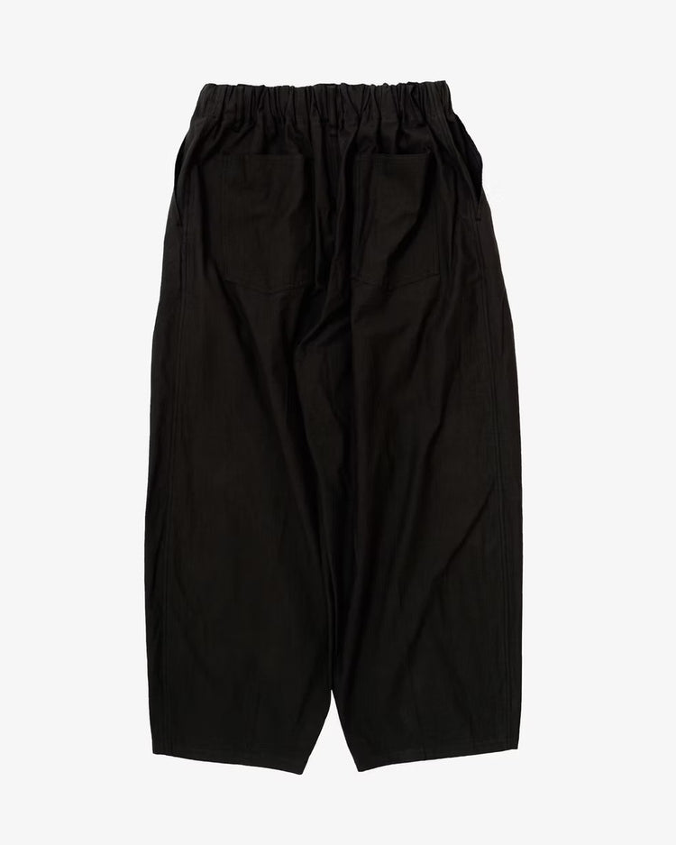 Sillage / circular pants black denim one wash 