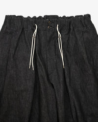 Sillage / circular pants black stripe 