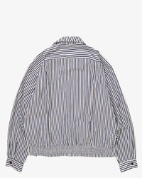 Sillage / popover shirt stripe navy 