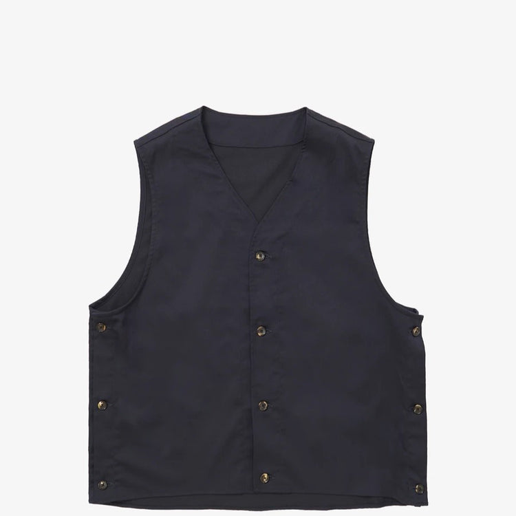 Sillage / gilet navy twill