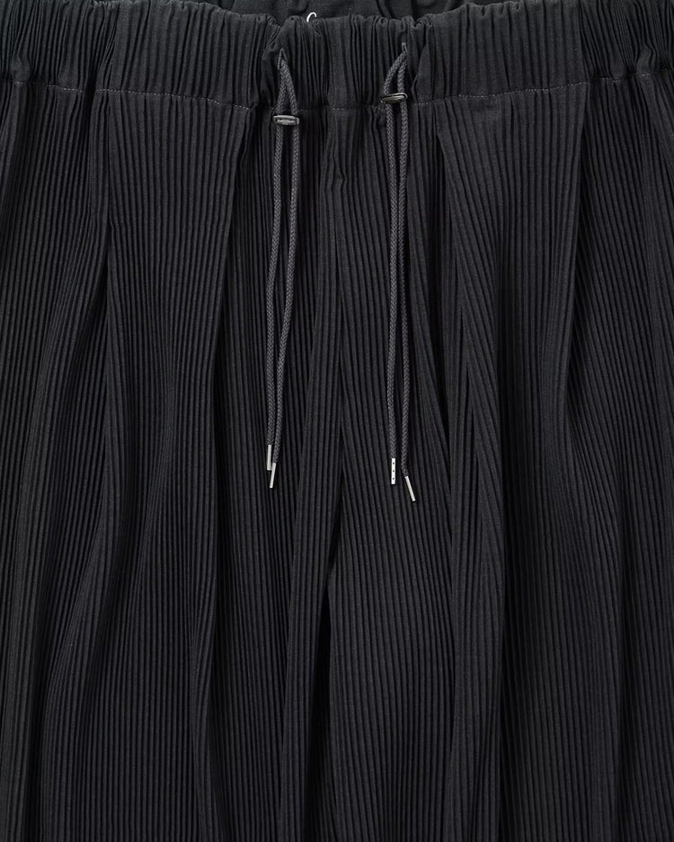 Sillage  circular pants pleats anthracite