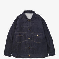 Sillage / trucker jacket denim one wash