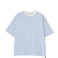 Healthknit / Narrow Border Wide Crew Neck Short Sleeve T-Shirt 