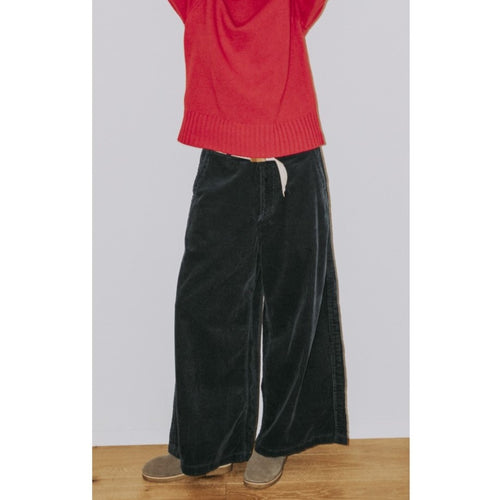 MEYAME / CORDUROY SIDE LINE WIDE PANTS