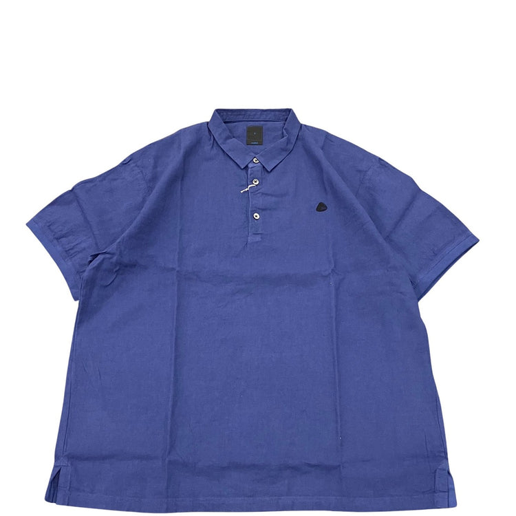 maillot / linen rich polo shirt-Tee 