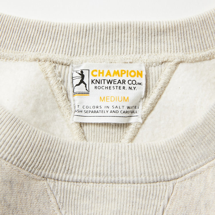 Champion / リバースウィーブ(R) 1stパテントモデル クルーネックスウェットシャツ TRUE TO ARCHIVES  C3-Q041