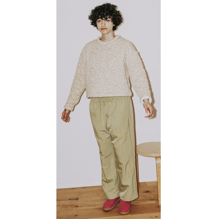 MEYAME / FLOWER QUILTING PULLOVER