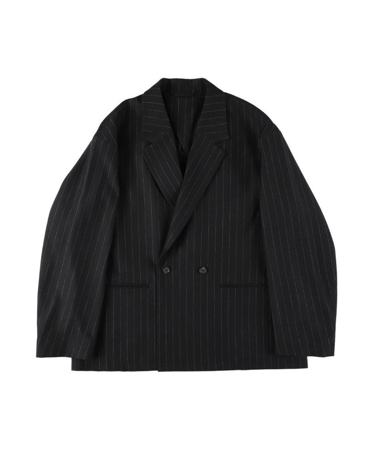 KANEMASA PHIL  36G Wool Stripe Double Jacket