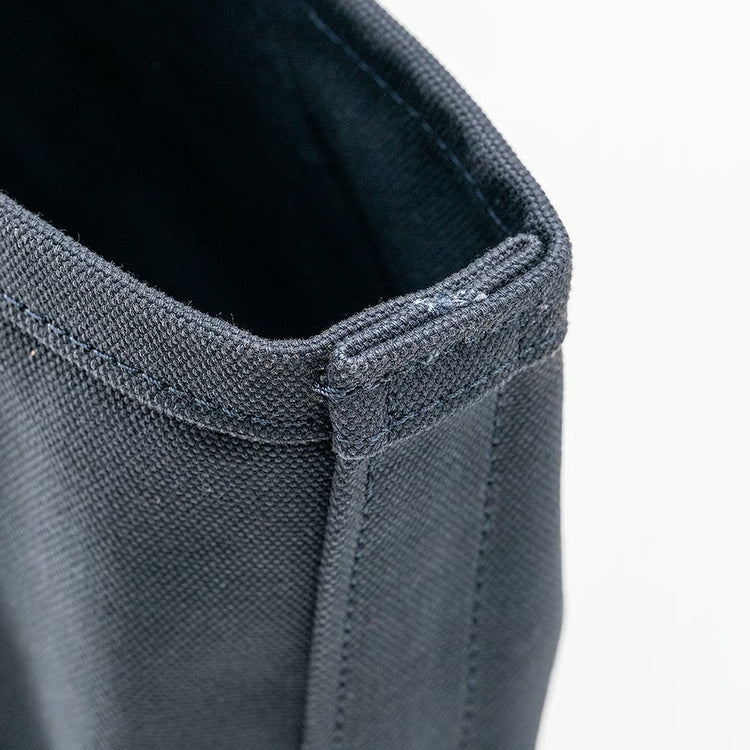 WORKERS  Leather Handle Tote_Navy_Medium/Short Handle