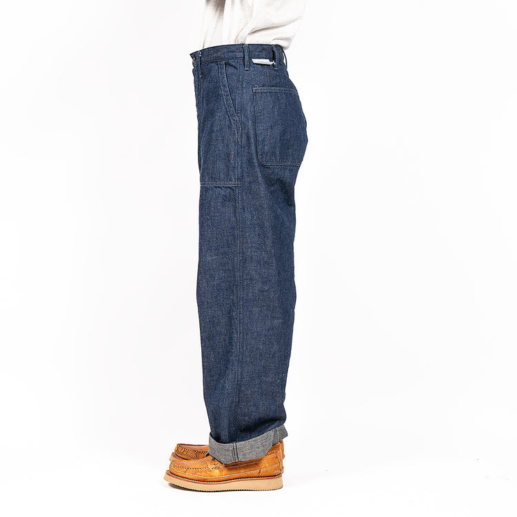 WORKERS  USN Baker Vintage Fit Brown Back Denim