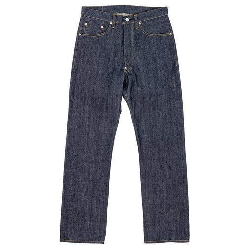 WORKERS  37 801XH, Crotch Rivet Indigo Raw Denim
