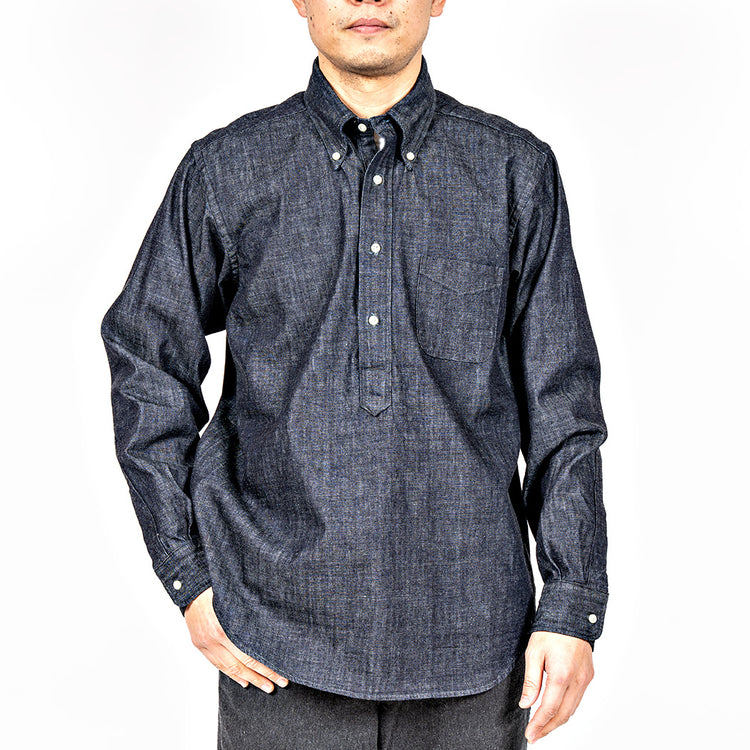 WORKERS  Pullover BD, 7.5 oz Denim, OW