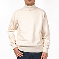 WORKERS  Cotton RAF Sweater, White