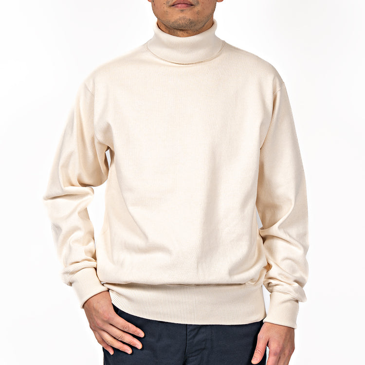WORKERS  Cotton RAF Sweater, White