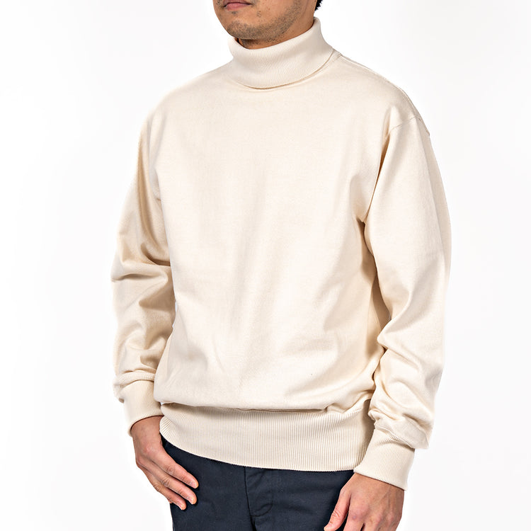 WORKERS  Cotton RAF Sweater, White