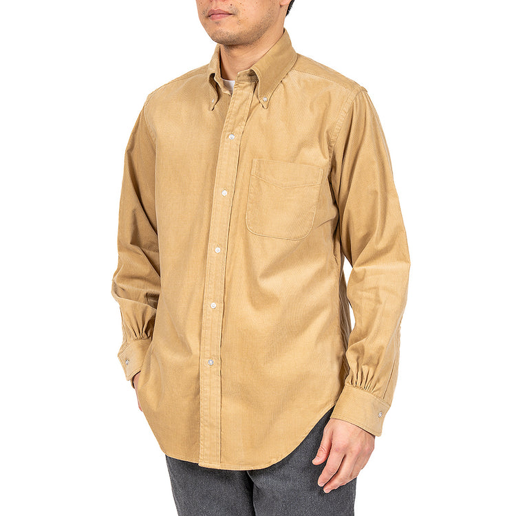 WORKERS  6 Button BD Corduroy Light Beige