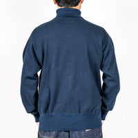 WORKERS  Cotton RAF Sweater, Navy