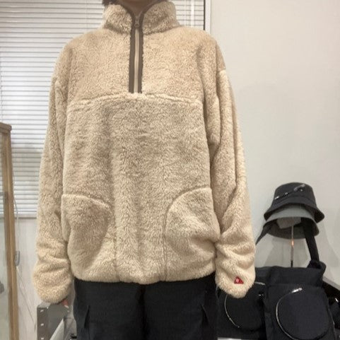 Healthknit  / Sherpa Fleece Half zip jacket