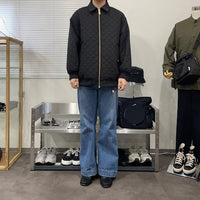 UNIVERSAL OVERALL/ DIAQUILT ZIP BLOUSON