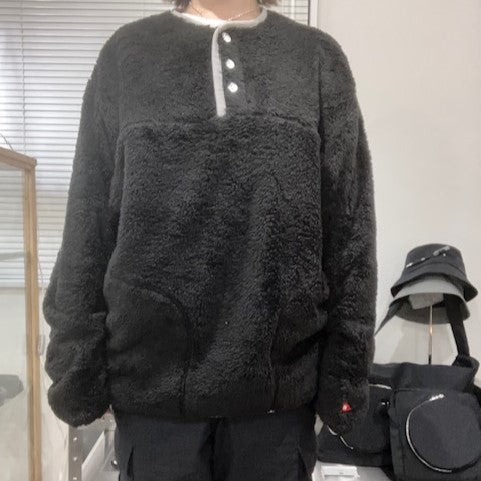 Healthknit  / Sherpa Fleece henry neck