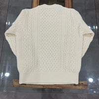 Yonetomi / REBORN WOOL ARAN KNIT P/O