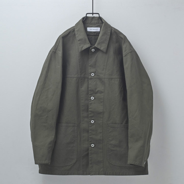 PERS PROJECTS  ARON COVERALL GERMAN CANVAS OLIVE