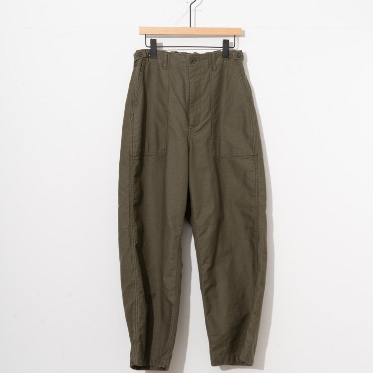 Ordinary fits / JAMES FATIGUE BACK SATIN KHAKI