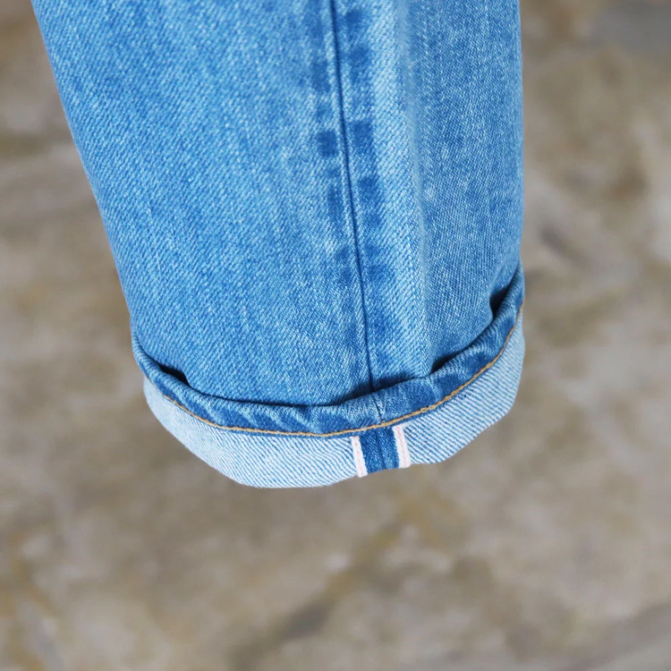 HATSKI / Loose Tapered Denim -Used-Ice Blue HTK-22001-U 