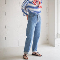 HATSKI / Loose Tapered Denim -Ice Blue- HTK-22001-U