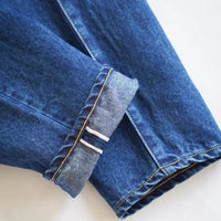 HATSKI / Loose Tapered Washi Denim 22001-W - Used 