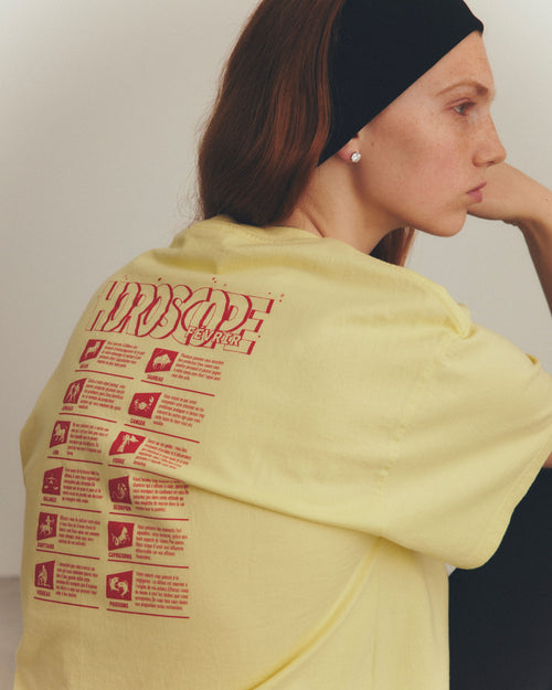 THE SHINZONE / HOROSCOPE TEE LIMEYELLOW