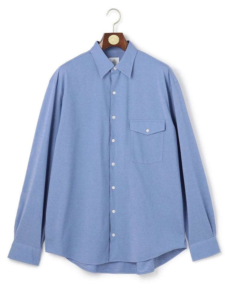 J.PRESS ORIGINALS KANEMASA 46G Jersey Pin Oxford Regular Collar Shirt  Japan Made