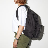 PACKING/ DOUBLE POCKET BACK PACK BLACK PA-029