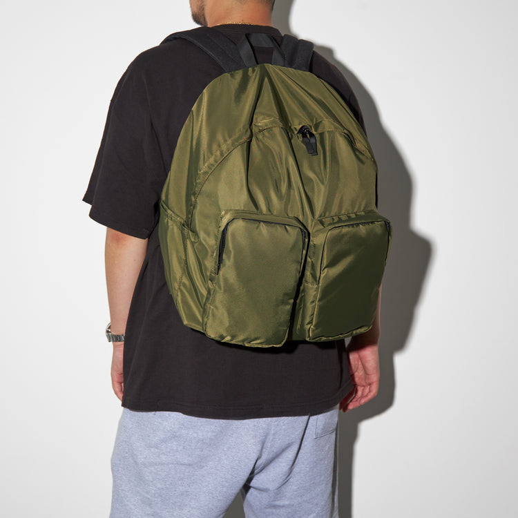 【PACKING】パッキング DOUBLE POCKET BACKPACK