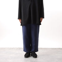 M-SIC/ Heavy Teleco Rib Turtleneck Pullover Cut and Sew 