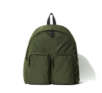PACKING/ DOUBLE POCKET BACKPACK OLIVE PA-029