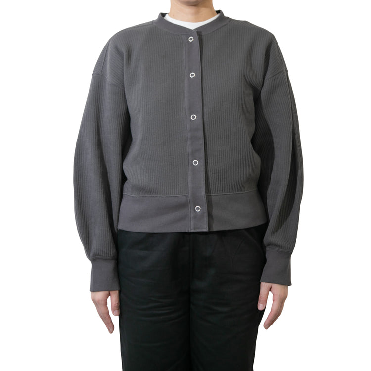 M-SIC/ Raghetto Rib Cut and Sew Cardigan Knit Up 