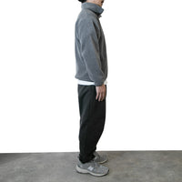 M-SIC/ Oversized Recycled Polyester Eco Fleece Half Zip Pullover Unisex 