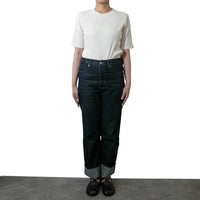 M-SIC/ Eyelet terry short sleeve pullover 